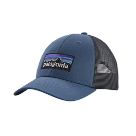 Pet Patagonia P-6 Logo LoPro Trucker Hat Woolly Blue