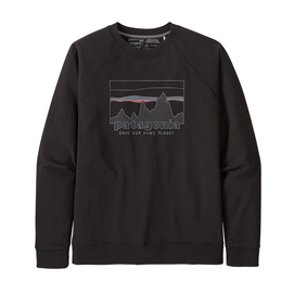 Jumper Patagonia Men's 73 Skyline Organic Crew Sweatshirt Black