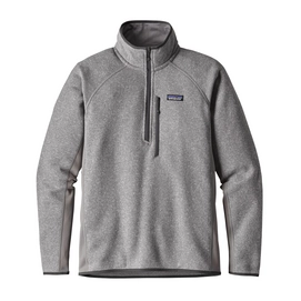 Fleece Patagonia Men's Performance Better Sweater 1/4 Zip Feather Grey