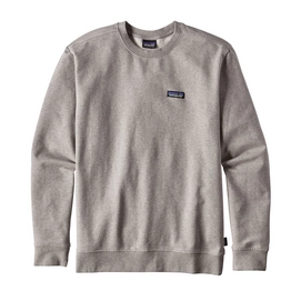 Trui Patagonia Men's P-6 Label MW Crew Sweatshirt Feather Grey