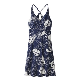 Robe Patagonia Women's Amber Dawn Dress Valley Flora Classic Navy Birch White