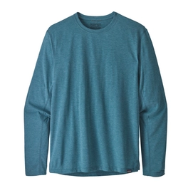 T-Shirt Patagonia Men's L/S Capilene Cool Trail Shirt Big Sur Blue