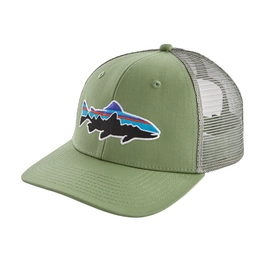 Casquette Patagonia Fitz Roy Trout Trucker Hat Matcha Green