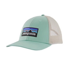 Cap Patagonia P-6 Logo LoPro Trucker Hat Gypsum Green