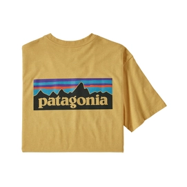 T-Shirt Patagonia P-6 Logo Responsibili-Tee Surfboard Yellow 2020 Herren
