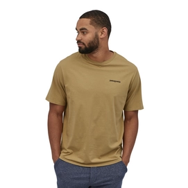 T-Shirt Patagonia Homme P6 Logo Organic T-Shirt Classic Tan