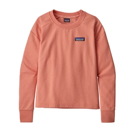 Pull Patagonia Fille LW Crew Sweatshirt P6 Label Mellow Melon