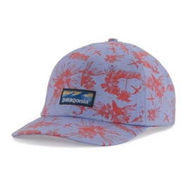 Cap Patagonia Unisex Boardshort Label Trad Cap Faria Small: Light Current Blue