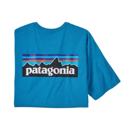 T-Shirt Patagonia Homme P-6 Logo Responsibili-Tee Anacapa Blue-XL