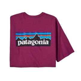 T-Shirt Patagonia Homme P-6 Logo Responsibili-Tee Star Pink