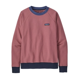 Jumper Patagonia Women's P-6 Label Organic Crew Sweatshirt Light Star Pink Jumper