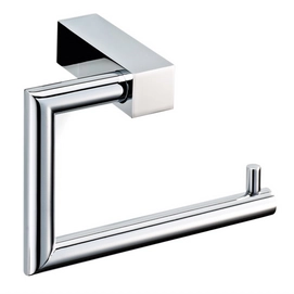 Toilet Roll Holder Decor Walther Bloque Chrome