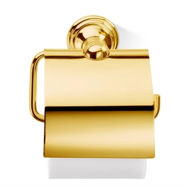 Toilettenpapierhalter Decor Walther Classic Klappe Gold