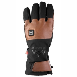 Handschuhe Heat Experience Heated Outdoor Unisex Black / Brown