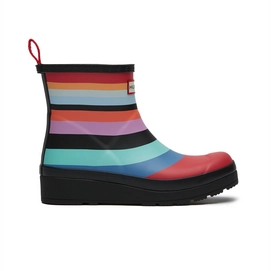 Gummistiefel Hunter Damen Play Short Multi Stripe-Schoenmaat 38