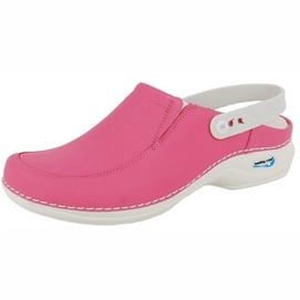 Medische Klomp Gevavi Wash&Go Open Elastisch Fuchsia