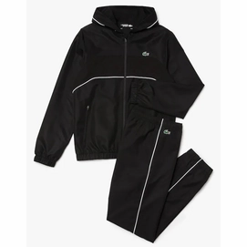 Trainingspak Lacoste Men WH9680 Sport Black Black-White-Black