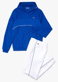 Trainingspak Lacoste Men WH9680 Sport Lazuli White-White-Black