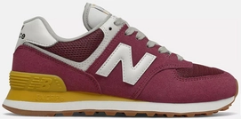 New Balance Women WL574 VN2 Red Yellow