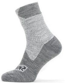 Sok Sealskinz Unisex Waterproof All Weather Ankle Length Grey Grey Marl