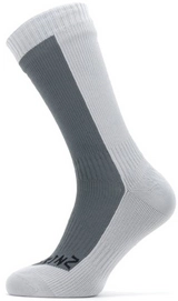 Sok Sealskinz Unisex Waterproof Cold Weather Mid Length Grey