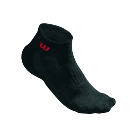 Tennissocken Wilson Quarter Sock Black (3-Paar) Herren