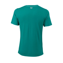 Tennisshirt Wilson Men Condition Tee Tropical Green