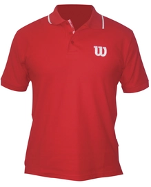 Polo de Tennis Homme Wilson W Rouge