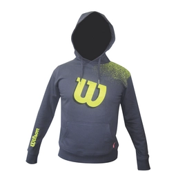 Sweat à Capuche Wilson Men PU Hoodie Solar Lime