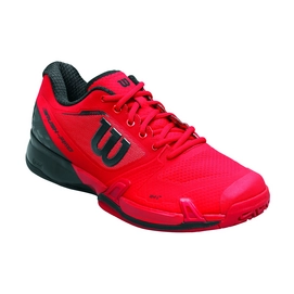 Tennisschuh Wilson Rush Pro 2.5 Rot Schwarz Barbados Cherry Herren