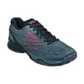 Tennisschuh Wilson Kaos Ebony Black Fiery Coral Herren