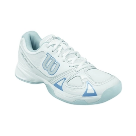 Tennis Shoe Wilson Rush Evo Carpet Women White Cashmere Blue
