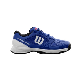 Tennisschoen Wilson Junior Rush Pro 2.5 Dazzling Blue White Neon Red