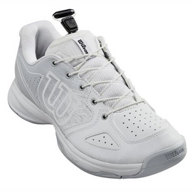 Chaussure de Tennis Wilson Junior Kaos QL Blanc Perle Gris-Taille 35