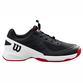 Chaussures de Tennis Wilson Junior Rush Pro Jr 4.0 QL Black White