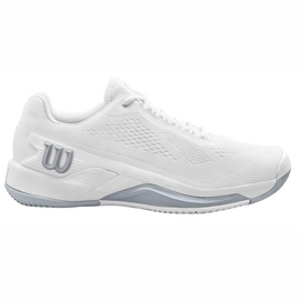 Tennis Shoe Wilson Men Rush Pro 4.0 White White Pearl