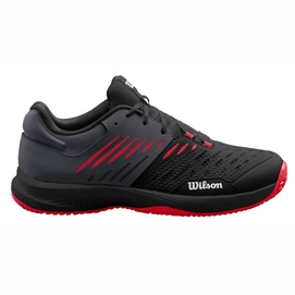 Tennis Shoe Wilson Men Kaos Comp 3.0 Black Ebony Red