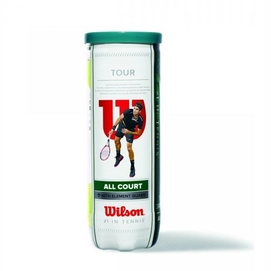 Tennisbal Wilson Tour All Court Yellow (3-Tin)