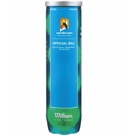 Tennisbal Wilson Australian Open Yellow (4-Tin)