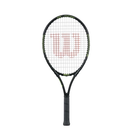 Tennis Racket Wilson Junior Blade 25 Black Green (Strung)