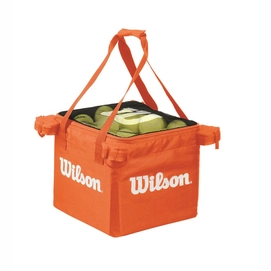Ball Basket Wilson Teaching Cart Bag Orange