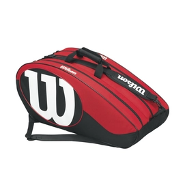 Tennistas Wilson Match II 12 Black Red