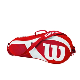 Tennistas Wilson Match III 3 Pack Red White
