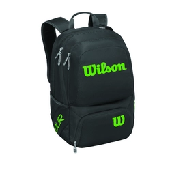 Sac à Dos de Tennis Wilson Tour V Backpack Medium Black Lime