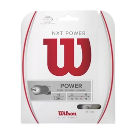 Tennissnaar Wilson NXT Power 17 Natural 1,26mm/12m