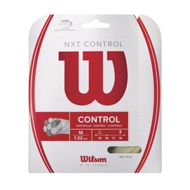 Cordage de Tennis Wilson NXT Control 16 Natural 1,32mm/12m