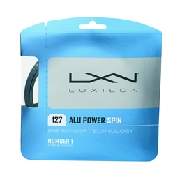 Tennissaite Luxilon Alu Power Spin String Silber 1.27mm/12m