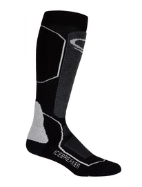 Skisokken Icebreaker Womens Ski+ Medium OTC Black Oil Silver