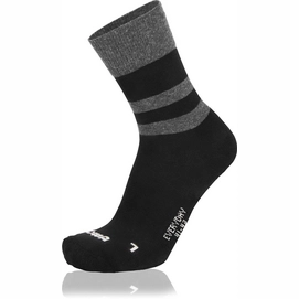 Wandelsokken Lowa Unisex Everyday Socks Black-Schoenmaat 45 - 46