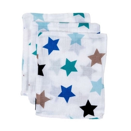 Washandje Briljant Hydrofiel Bjorn Multi (set van 3)